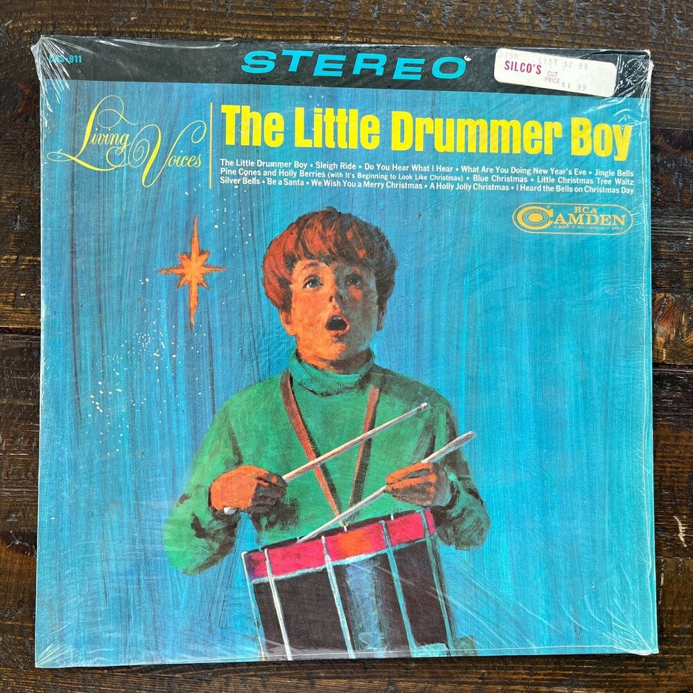 Living Voices The Little Drummer Boy Vintage 1965 Vinyl LP RCA Camden CAS-911 Ch